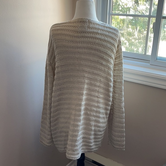 Orly Loose Knit Long Sleeve Sweater Large - Picture 7 of 9